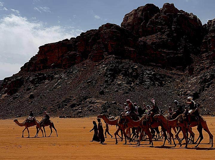    Wadi Rum lies in the south of Jordan