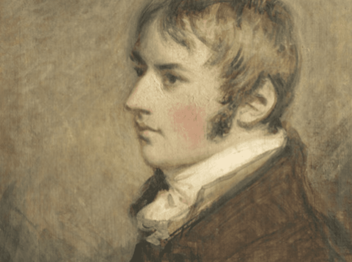 Image: Daniel Gardner, ‘Portrait of John Constable’, 1796, The Victoria and Albert Museum, London 